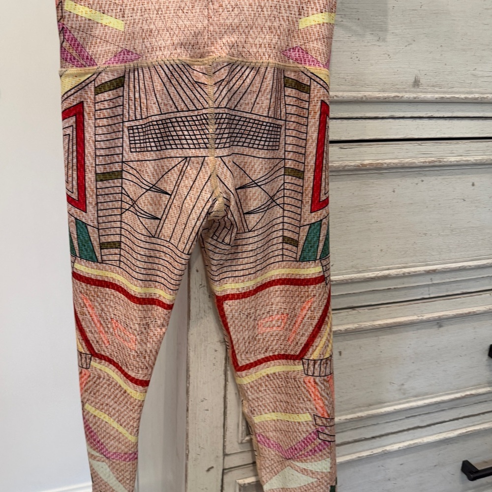Niyama Sol Patterned Geometric Print Leggings - M… - image 2